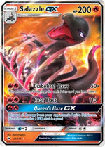 Salazzle GX 25/147 - SM  Burning Shadows Holofoil - Poke-Collect