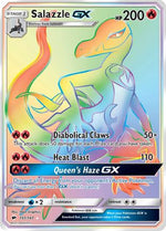 Salazzle GX (Secret) 151/147 - SM  Burning Shadows Holofoil - Poke-Collect