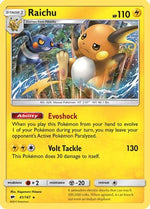 Raichu 41/147 - SM  Burning Shadows Holofoil - Poke-Collect