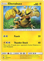 Electabuzz 42/147 - SM  Burning Shadows Reverse Holofoil - Poke-Collect