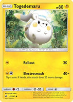 Togedemaru 47/147 - Burning Shadows Reverse Holofoil - Poke-Collect