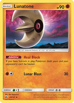 Lunatone 68/147 - SM  Burning Shadows - Poke-Collect