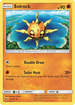 Solrock 69/147 - Burning Shadows - Poke-Collect