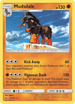 Mudsdale 78/147 - SM  Burning Shadows - Poke-Collect