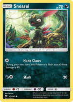 Sneasel 85/147 - Burning Shadows - Poke-Collect