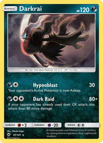 Darkrai 87/147 - SM  Burning Shadows Reverse Holofoil - Poke-Collect