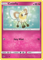 Cutiefly 95/147 - SM  Burning Shadows Reverse Holofoil - Poke-Collect