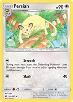 Persian 102/147 - SM  Burning Shadows Reverse Holofoil - Poke-Collect