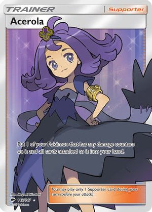 Acerola (Full Art) 142/147 - SM  Burning Shadows Holofoil - Poke-Collect