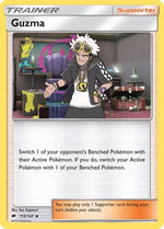 Guzma 115/147 - SM  Burning Shadows Reverse Holofoil - Poke-Collect