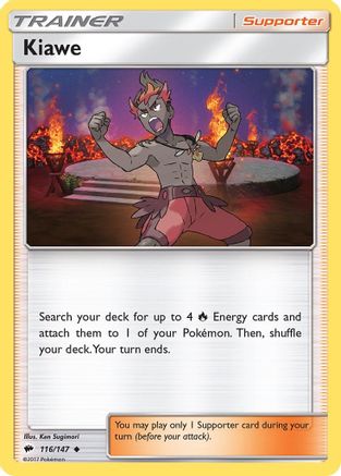 Kiawe 116/147 - SM  Burning Shadows - Poke-Collect