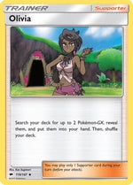 Olivia 119/147 - SM  Burning Shadows - Poke-Collect