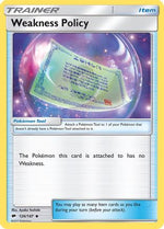 Weakness Policy 126/147 - Burning Shadows - Poke-Collect