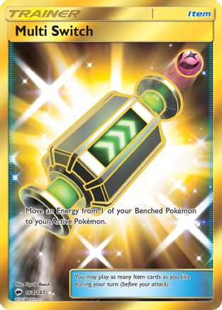 Multi Switch (Secret) 164/147 - SM  Burning Shadows Holofoil - Poke-Collect