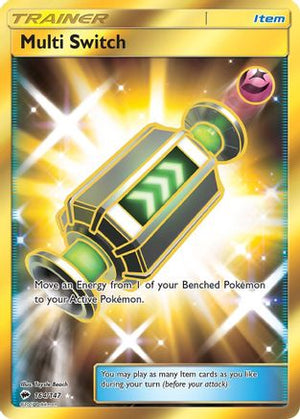 Multi Switch (Secret) 164/147 - SM  Burning Shadows Holofoil - Poke-Collect