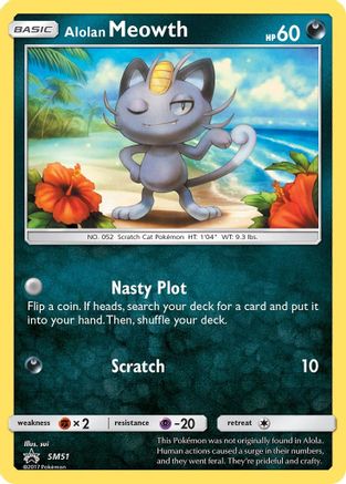 Alolan Meowth - SM51 SM51/248 - SM Promos Holofoil - Poke-Collect
