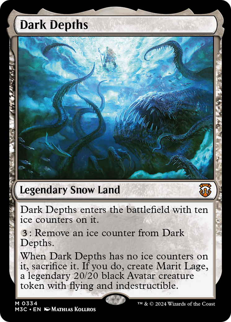 Dark Depths (M3C-334) - Modern Horizons 3 Commander - Poke-Collect