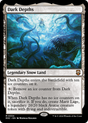 Dark Depths (M3C-334) - Modern Horizons 3 Commander - Poke-Collect