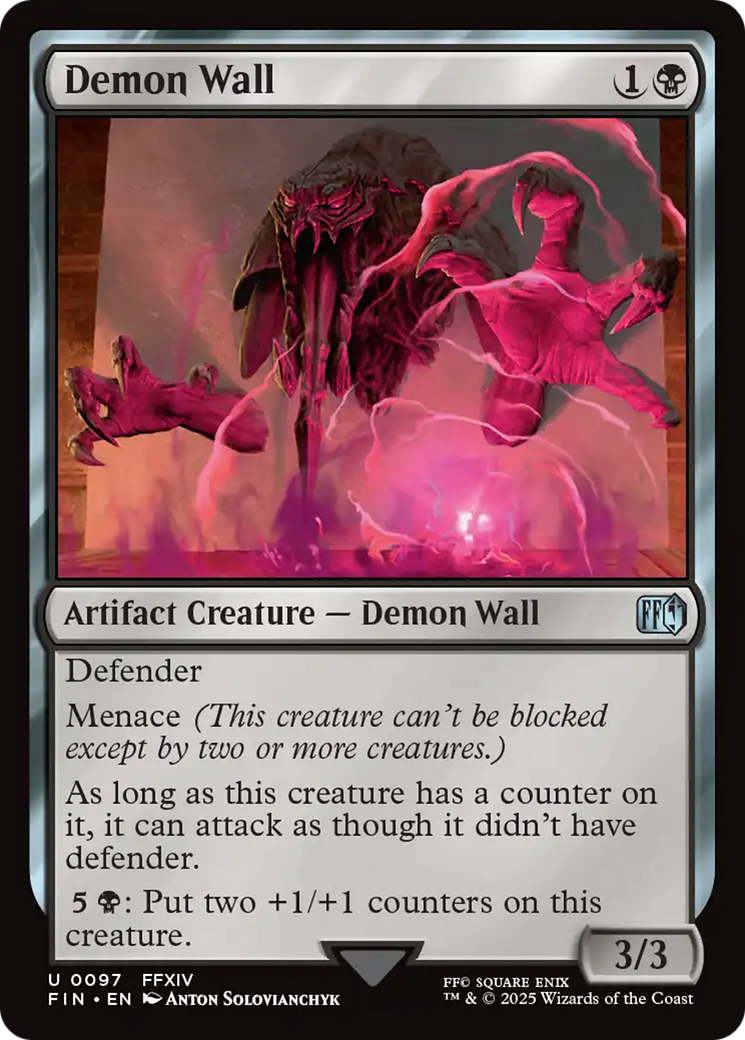 Demon Wall (FIN-097) - FINAL FANTASY - Poke-Collect