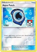 Aqua Patch - 119/145 (League Cup) [Staff] 119 - League & Championship Cards Reverse Holofoil - Poke-Collect