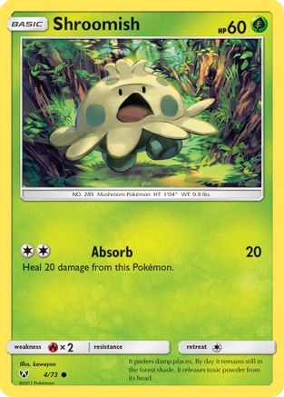 Shroomish 4/73 - Shining Legends - Poke-Collect
