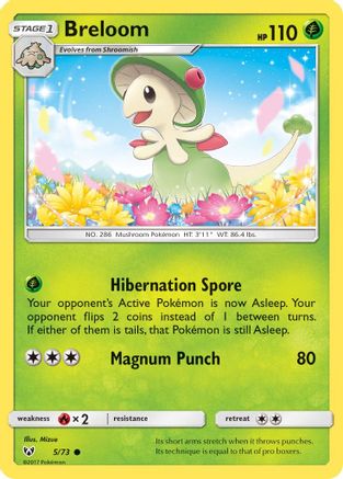 Breloom 5/73 - Shining Legends - Poke-Collect