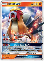 Entei GX 10/73 - Shining Legends Holofoil - Poke-Collect