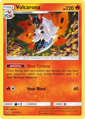 Volcarona 13/73 - Shining Legends Reverse Holofoil - Poke-Collect
