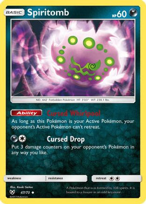 Spiritomb 47/73 - Shining Legends Reverse Holofoil - Poke-Collect