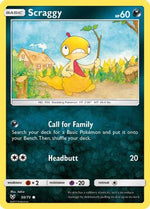 Scraggy 50/73 - Shining Legends Reverse Holofoil - Poke-Collect