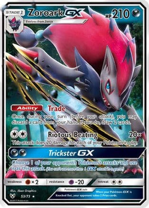 Zoroark-GX 53/73 - Shining Legends Holofoil