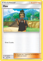 Hau 61/73 - Shining Legends Reverse Holofoil - Poke-Collect