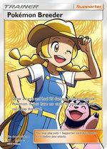 Pokemon Breeder (Full Art) 73/73 - Shining Legends Holofoil - Poke-Collect
