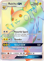 Raichu GX (Secret) 75/73 - Shining Legends Holofoil - Poke-Collect