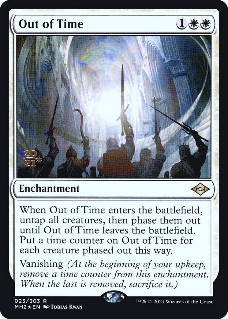 Out of Time (PRE-023) - Modern Horizons 2 Promos Foil - Poke-Collect