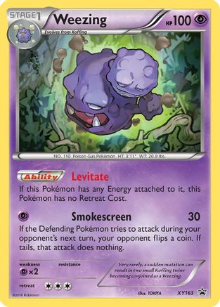 Weezing XY163/211 - XY Black Star Promos Holofoil - Poke-Collect