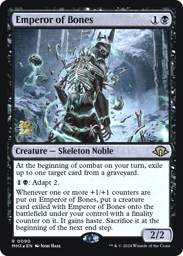 Emperor of Bones (PRE-090) - Modern Horizons 3 Promos Foil - Poke-Collect