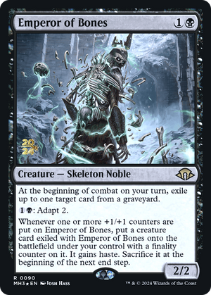 Emperor of Bones (PRE-090) - Modern Horizons 3 Promos Foil - Poke-Collect