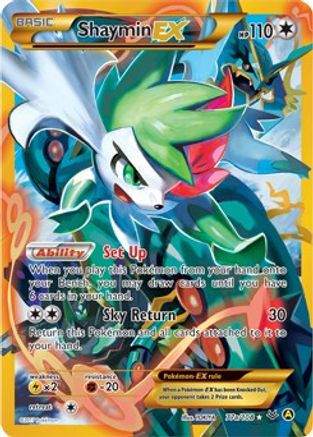 Shaymin EX - 77a/108 77a/108 - Alternate Art Promos Holofoil - Poke-Collect
