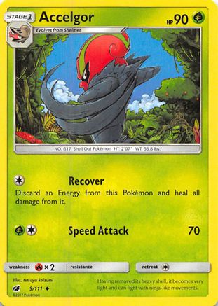 Accelgor 9/111 - SM  Crimson Invasion - Poke-Collect
