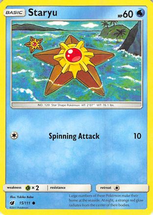 Staryu 15/111 - Crimson Invasion - Poke-Collect