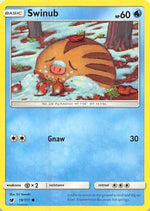 Swinub 19/111 - Crimson Invasion Reverse Holofoil - Poke-Collect