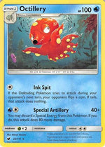 Octillery 23/111 - SM  Crimson Invasion Reverse Holofoil - Poke-Collect