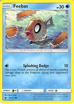 Feebas 26/111 - SM  Crimson Invasion Reverse Holofoil - Poke-Collect
