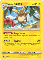Alolan Raichu 31/111 - SM  Crimson Invasion Holofoil - Poke-Collect
