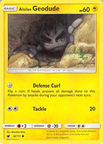 Alolan Geodude 32/111 - SM  Crimson Invasion - Poke-Collect