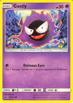 Gastly 36/111 - SM  Crimson Invasion Reverse Holofoil - Poke-Collect