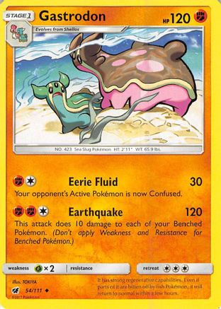 Gastrodon 54/111 - SM  Crimson Invasion - Poke-Collect