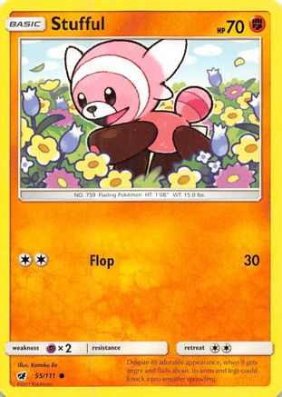 Stufful 55/111 - Crimson Invasion - Poke-Collect