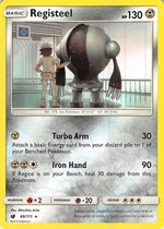 Registeel 68/111 - SM  Crimson Invasion Reverse Holofoil - Poke-Collect